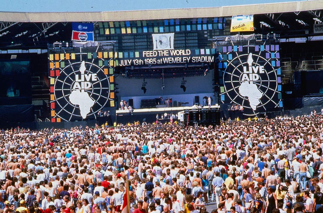 MÁS QUE CINE DE LOS OCHENTA LIVE AID El Festival que salvó millones
