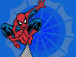 spiderman cartoon amazing background