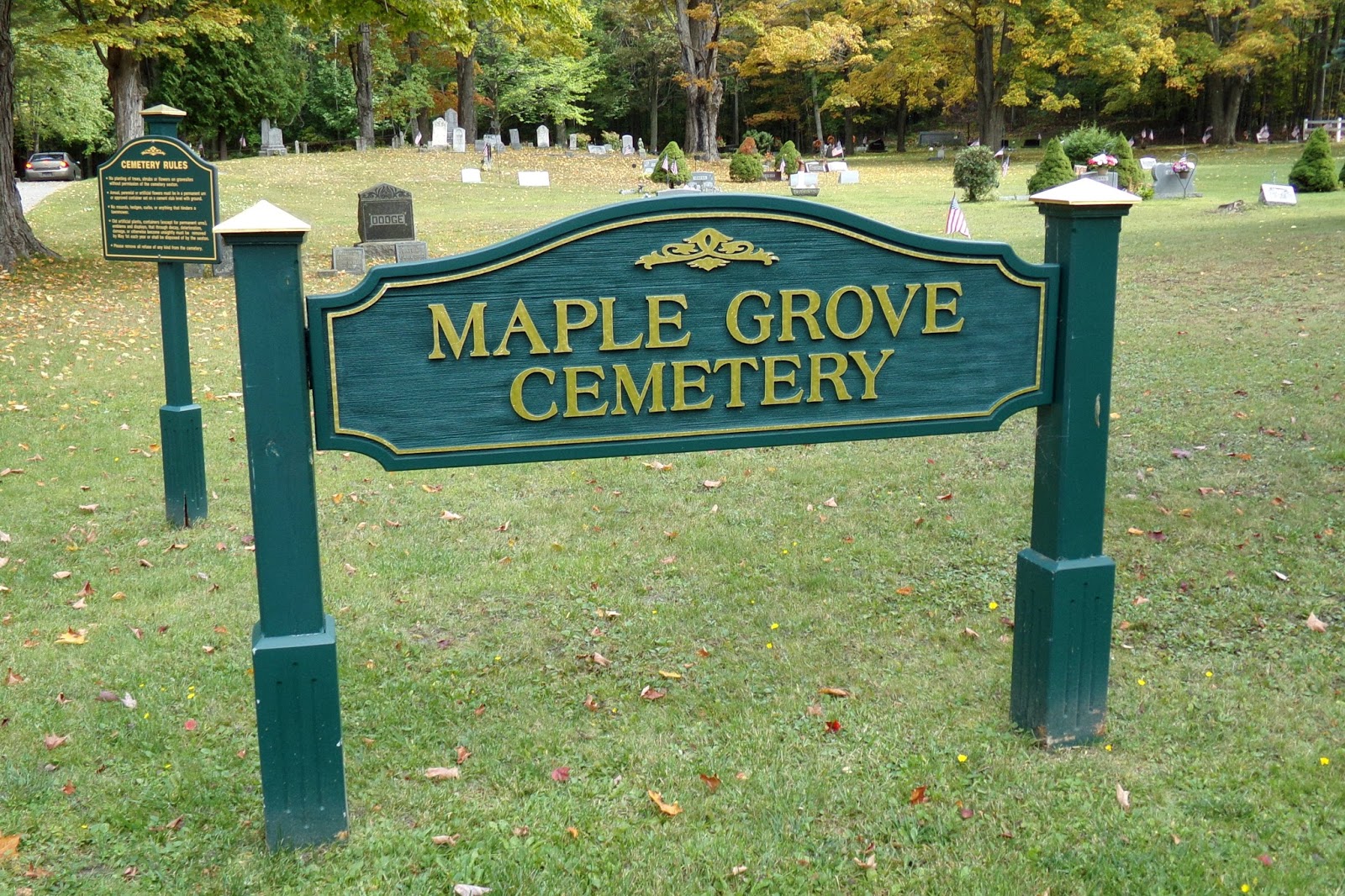 Maple Grove Cemetery 12 days Maple Grove Cemetery, Mullett Lake