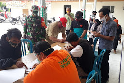 261 Anggota PPK, PPS, GASTIB Dan KPPS Kecamatan Tirtomoyo Jalani Rapid Test