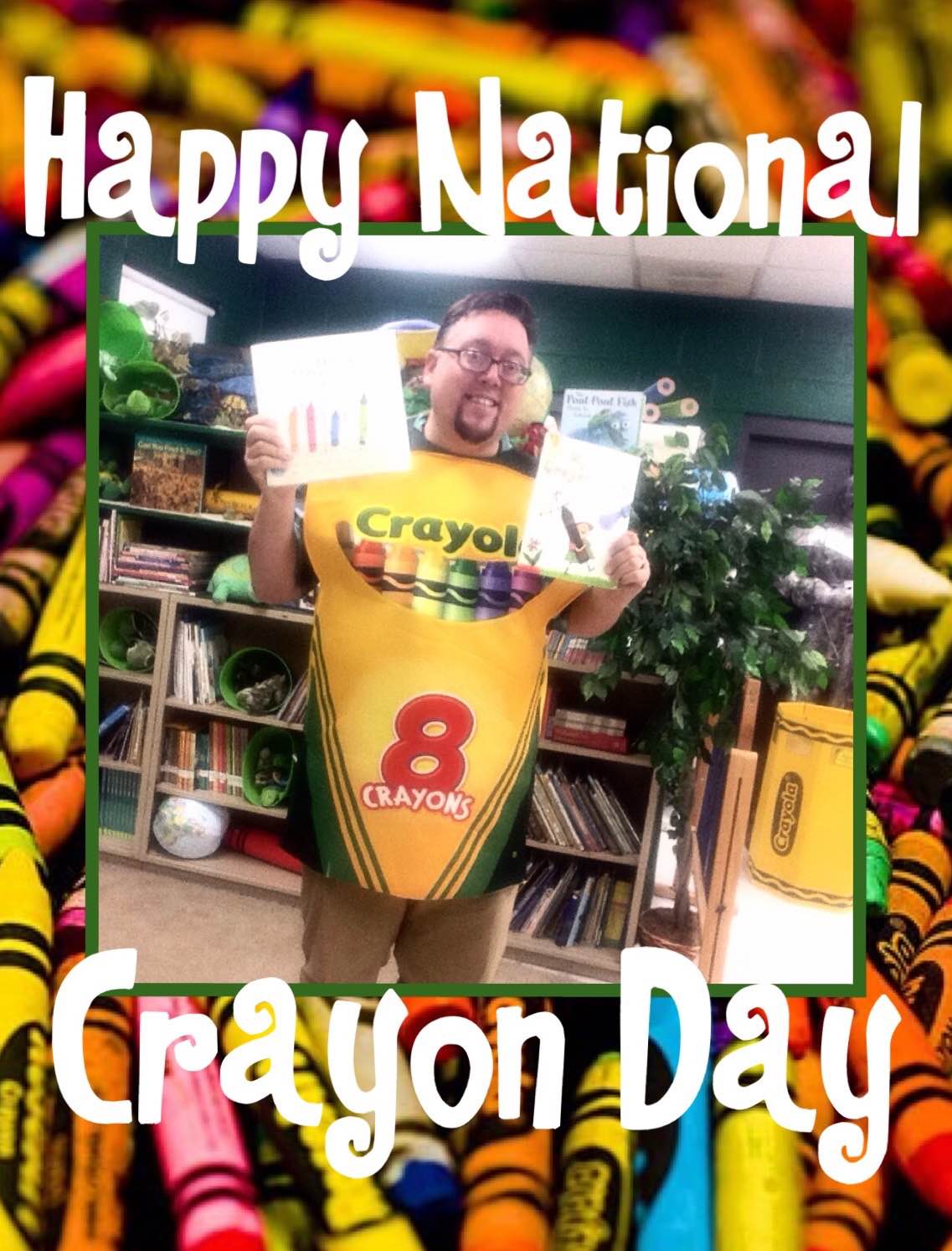 Art With Mr. E HAPPY NATIONAL CRAYON DAY