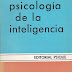 Psicología de la Inteligencia, Jean Piaget