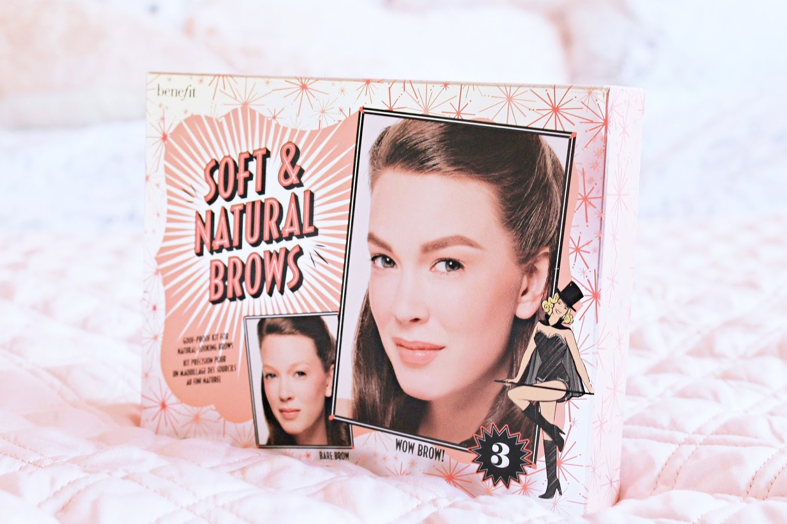 Benefit Cosmetics Soft and Natural brows kit review and swatches
