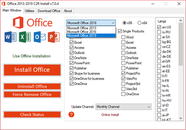 microsoft office 2019 activation crack