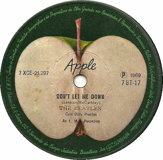 Diario Dos Beatles O Single Get Back Don T Let Me Down Completa 45 Anos o single get back don t let me down
