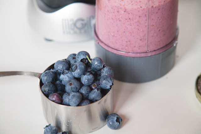Strawberry Blueberry Smoothie - My Southern Sweet Tooth
