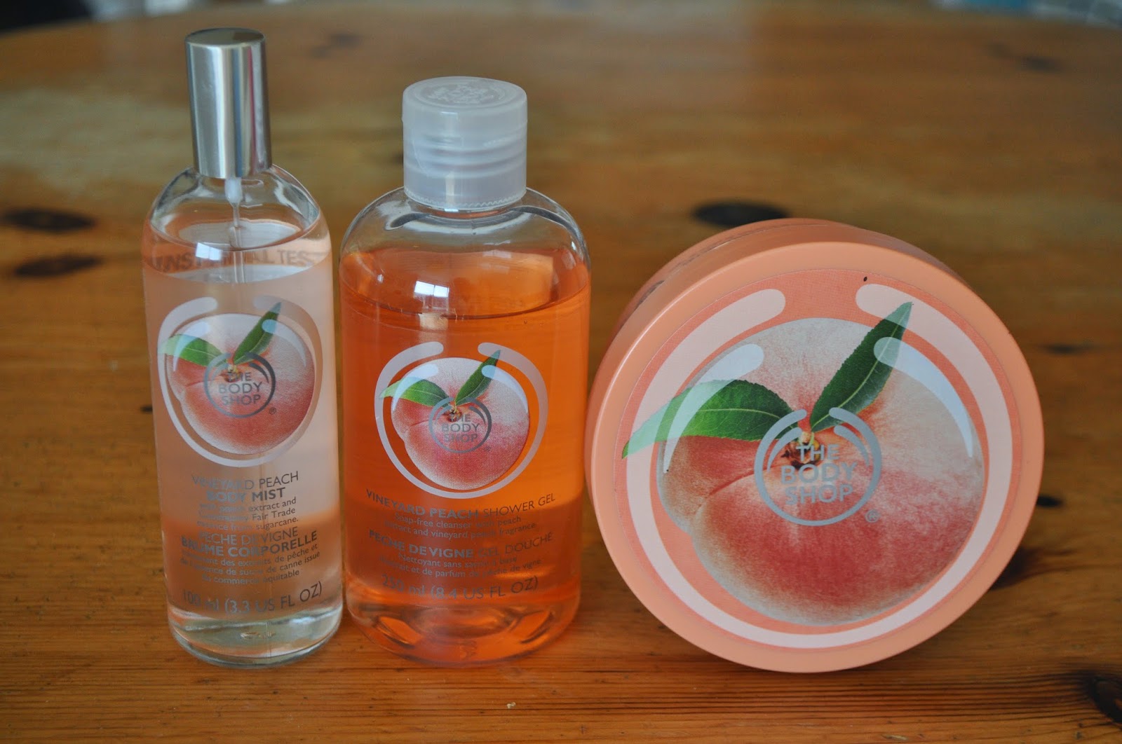 LouLouLoves.: The BodyShop Vineyard Peach Collection.