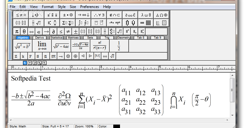FREE DOWNLOAD  APLIKASI MATHTYPE 6.6 ~ Belajar Bareng Bareng