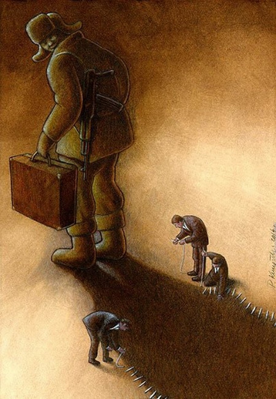 Pawel Kuczynski Oeuvre Satirique | Affiche Img
