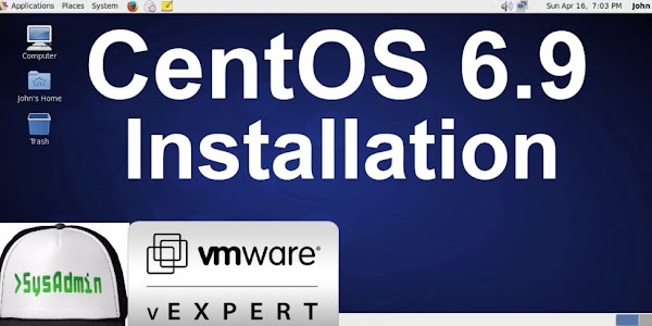 CentOS Linux 6.9 Installation on VMware Workstation