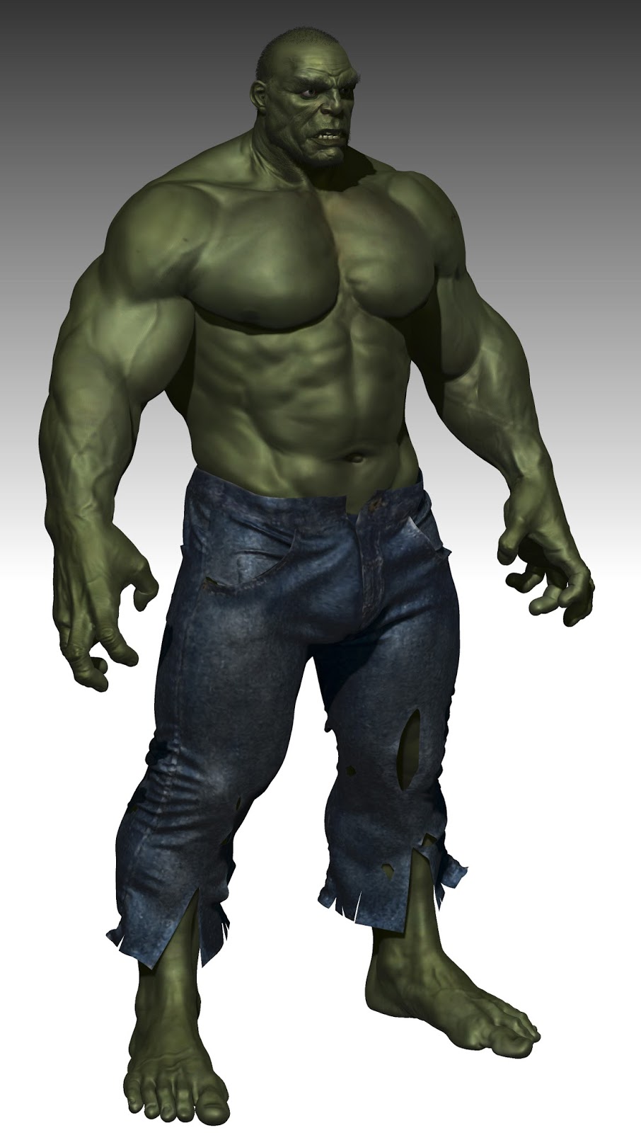 Халк Zbrush