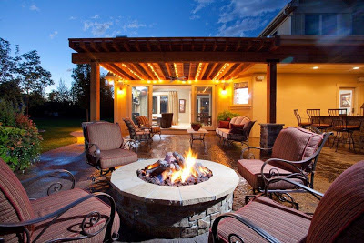 DISEÑO DE FOGATAS - Patios y Jardines