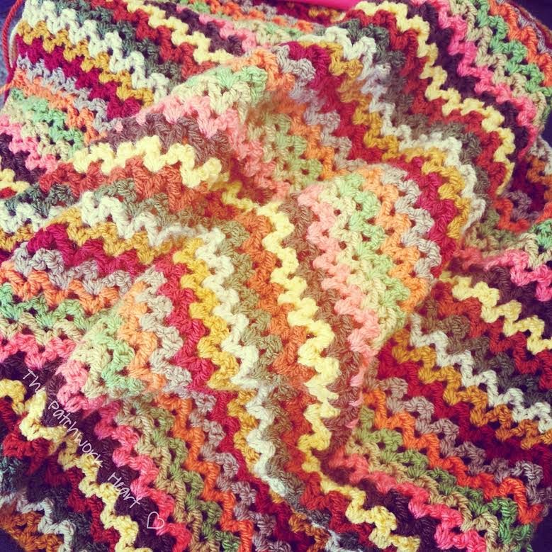 The Patchwork Heart The amazing V Stitch