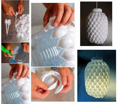 kumpulan contoh dari pemanfaatan material botol plastik menjadi kerajinan tangan kreatif