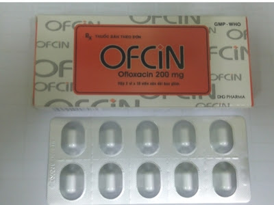 Thuốc kháng sinh Ofcin 200 mg của dược Hậu Giang