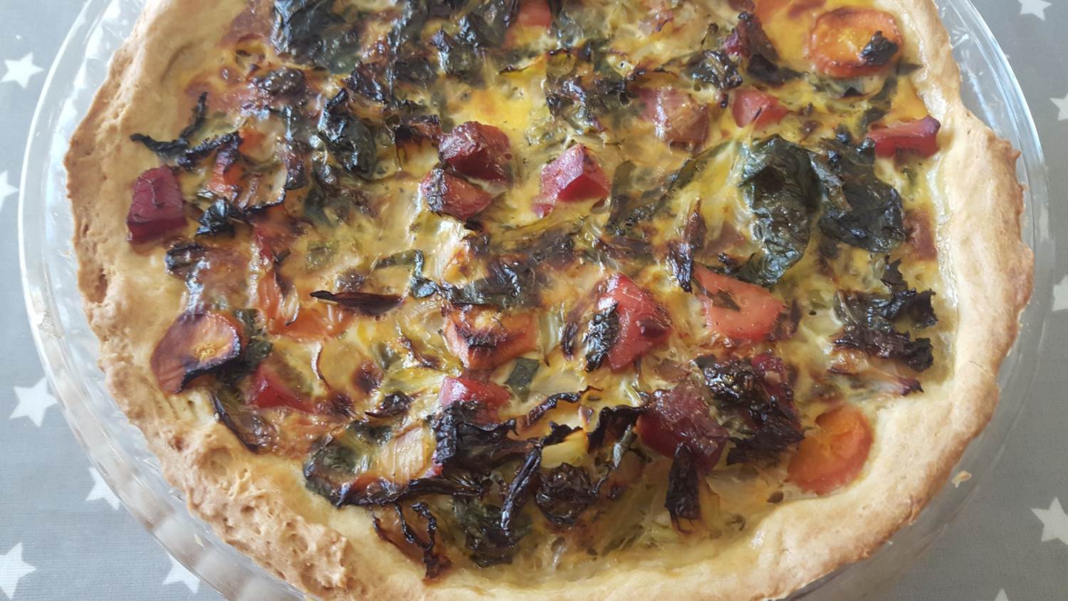 Cabbage & smoked ham quiche Keeping it Real