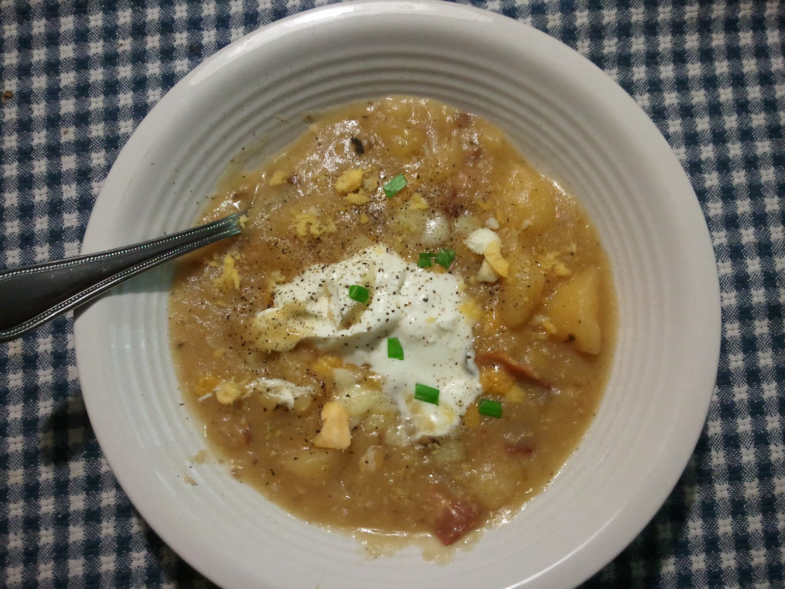 Up Here Baked Potato Soup
