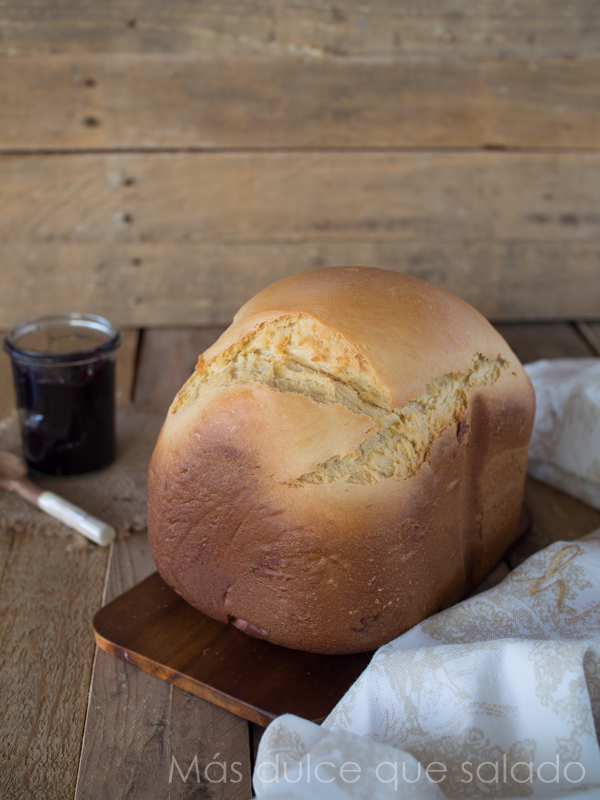 Más dulce que salado Brioche en panificadora