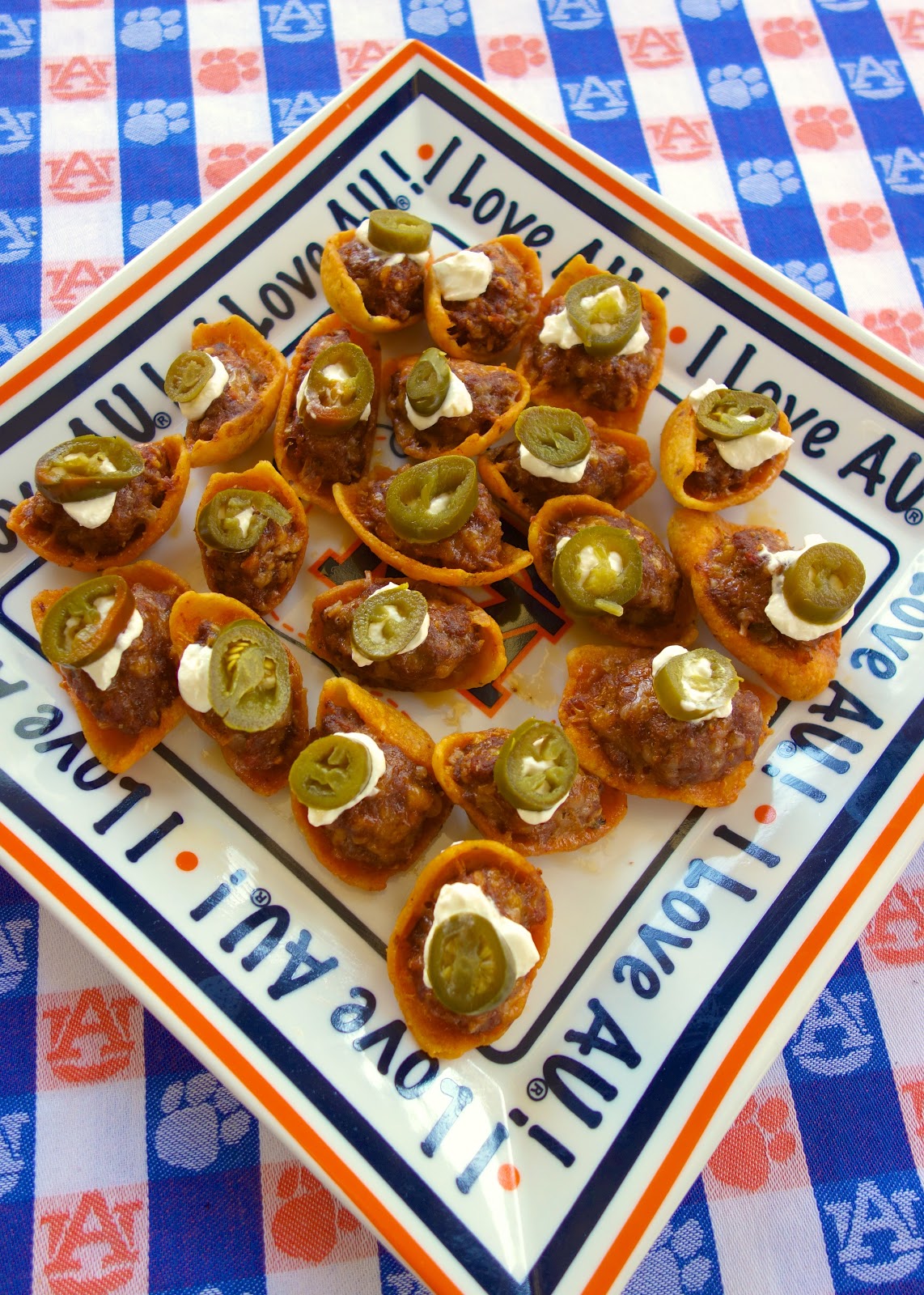 Chili Cheese Stuffed Fritos {Football Friday} Plain Chicken®