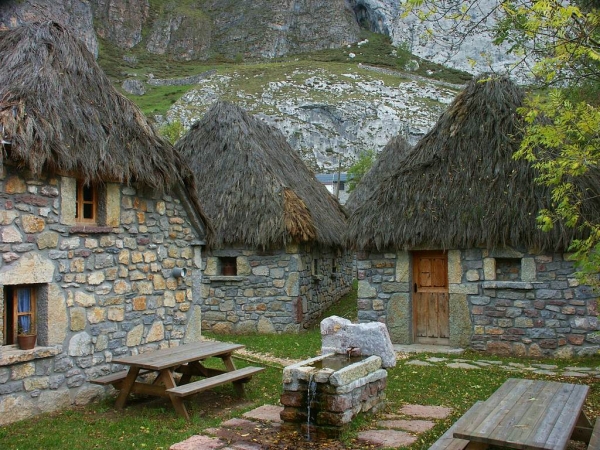 Cabañas de teito, Asturias