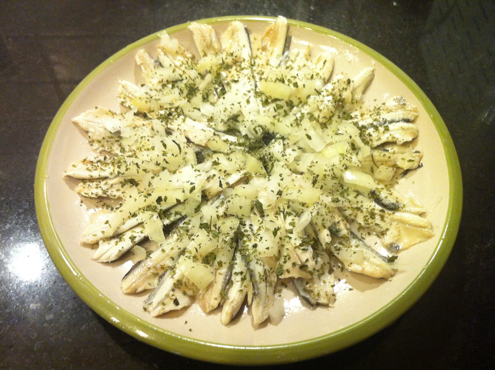 Don Victor's Homemade Spanish Cuisine 28 MARINATED ANCHOVIES FILLETS