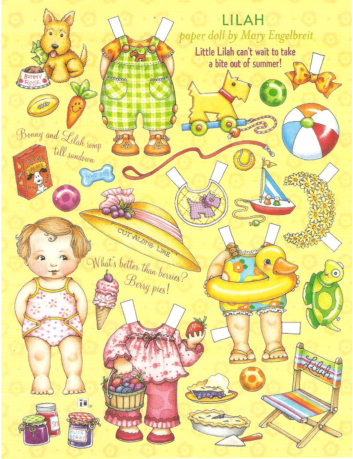Miss Missy Paper Dolls Mary Engelbreit Lilah
