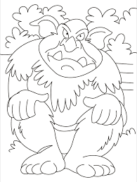 Troll coloring page 8