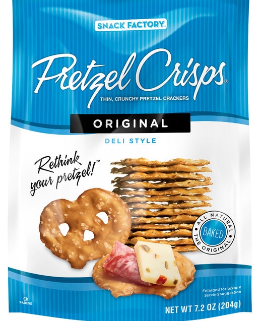 Trying to Stay Calm! Pretzel Crisps Review...