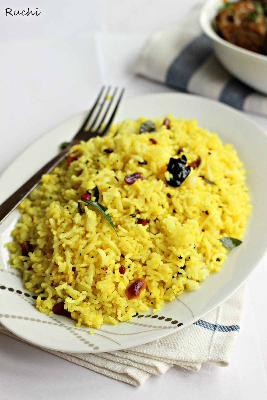 RUCHI: Lemon rice