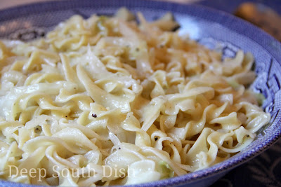 Deep South Dish Noodles And Cabbage With Sausage