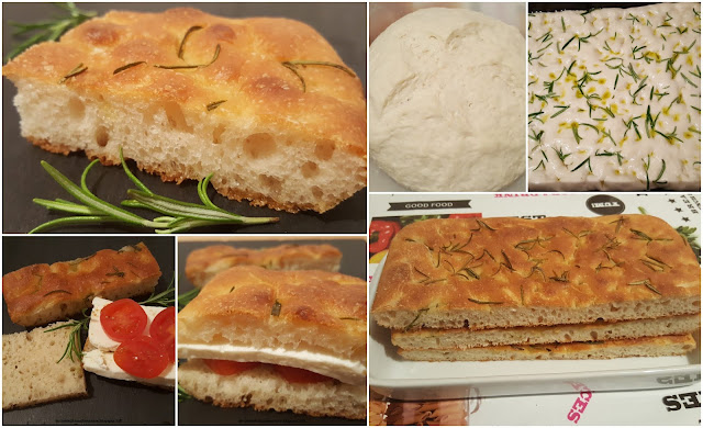 Focaccia morbida al rosmarino