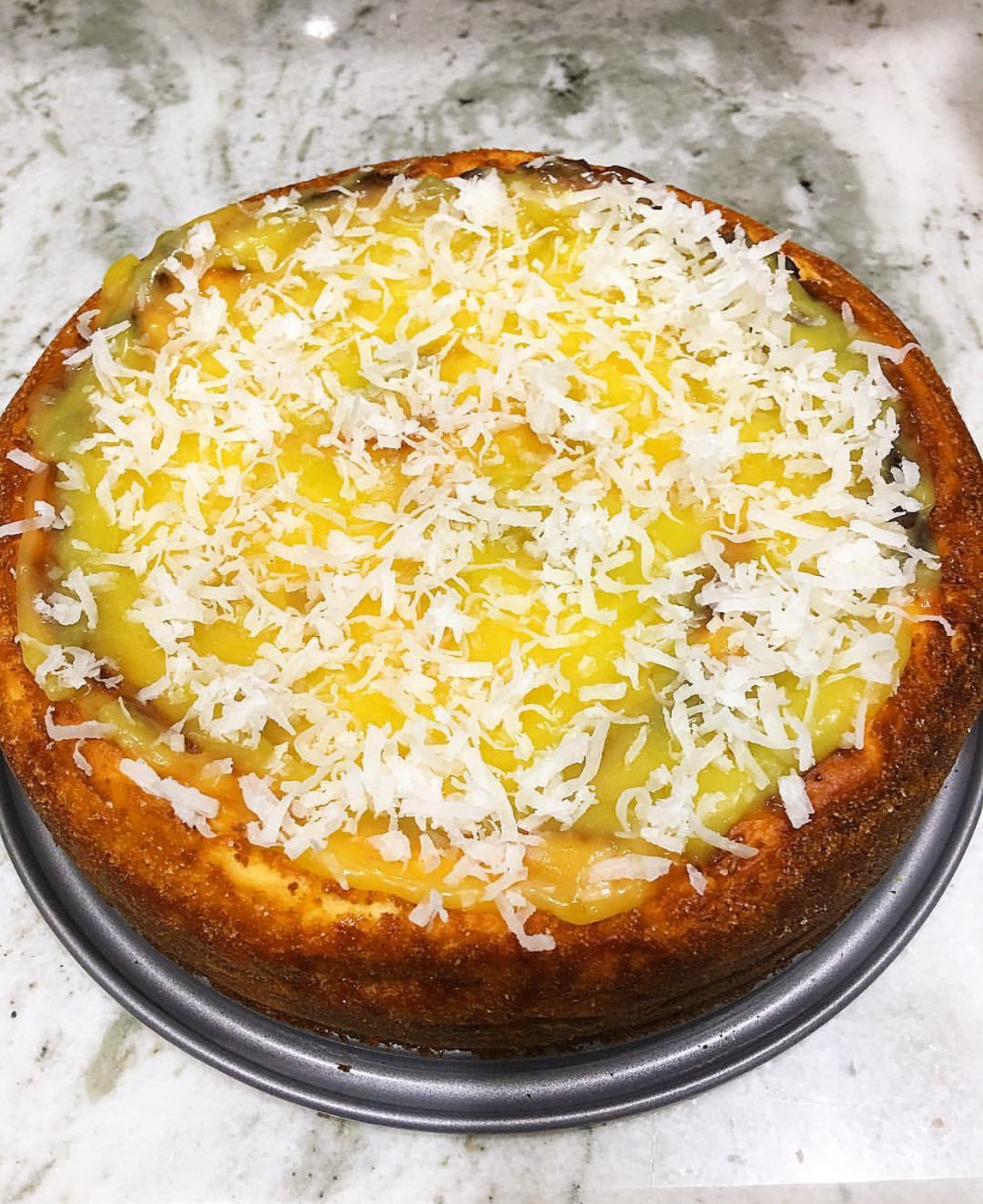 Sicilian Lemon Ricotta Cheesecake