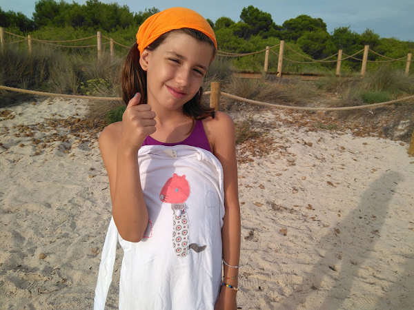 Camiseta hecha a mano