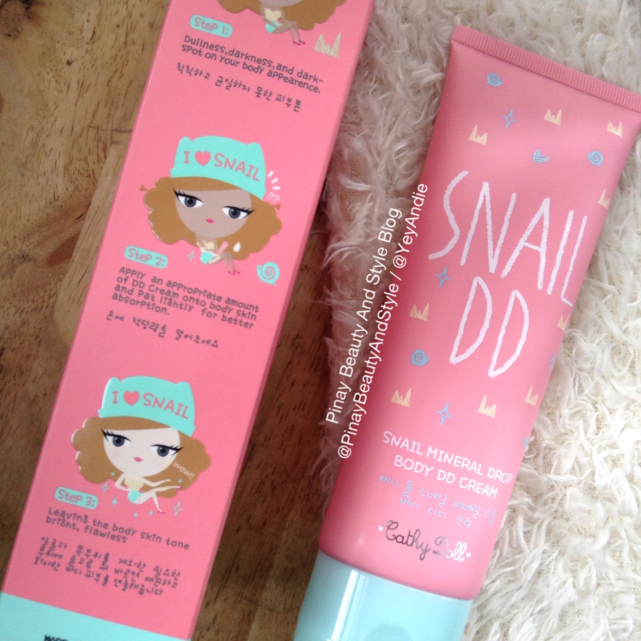 Pinay Beauty And Style Cathy Doll Snail Dd Cream Review What Is Dd Cream