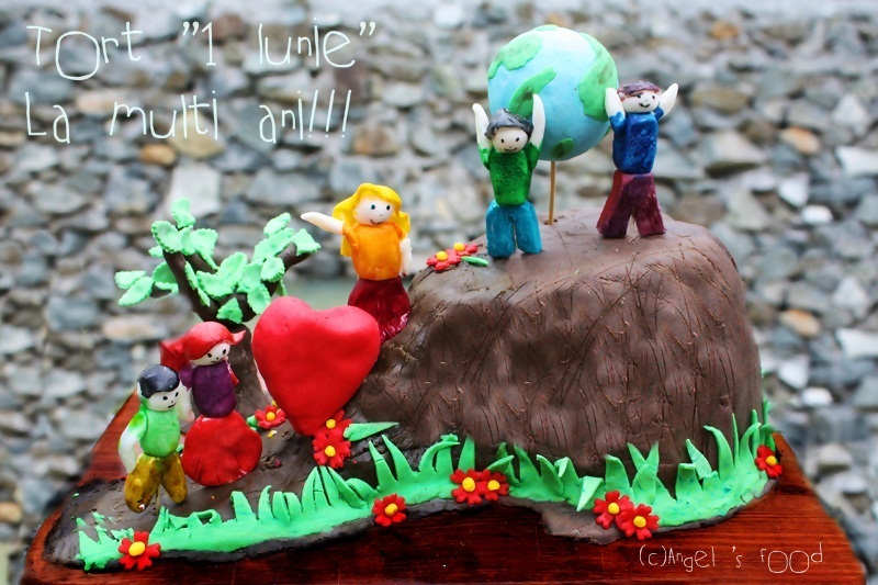 Tort ''1 Iunie''-La multi ani copii!!!