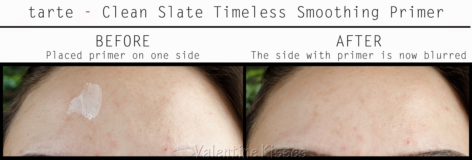 Valentine Kisses tarte Clean Slate Timeless Smoothing Primer pics
