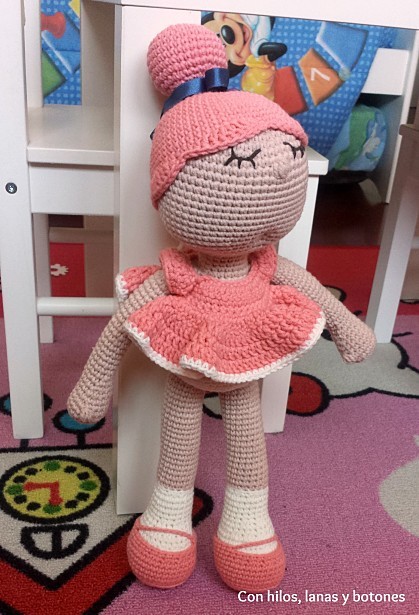 Con hilos, lanas y botones: Miss Pinky 