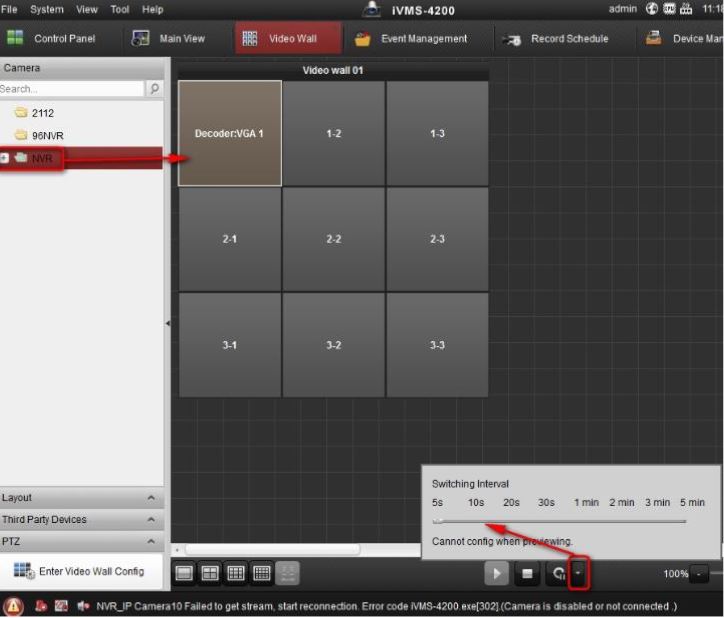 How to set Video Wall via iVMS4200 —