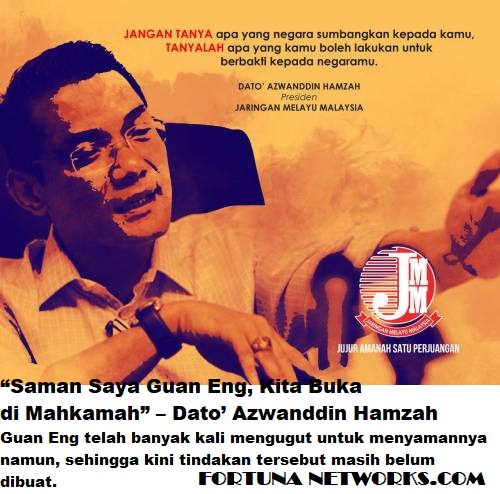 DAP Tahu New-Hero Perpaduan Melayu-Islam Dato’ Azwanddin Hamzah Mampu Satukan Kekuatan Melayu Via JMM DAP Tahu New-Hero Perpaduan Melayu-Islam Dato’ Azwanddin Hamzah Mampu Satukan Kekuatan Melayu Via JMM