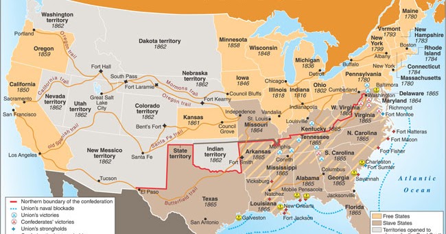 Map Civil War 