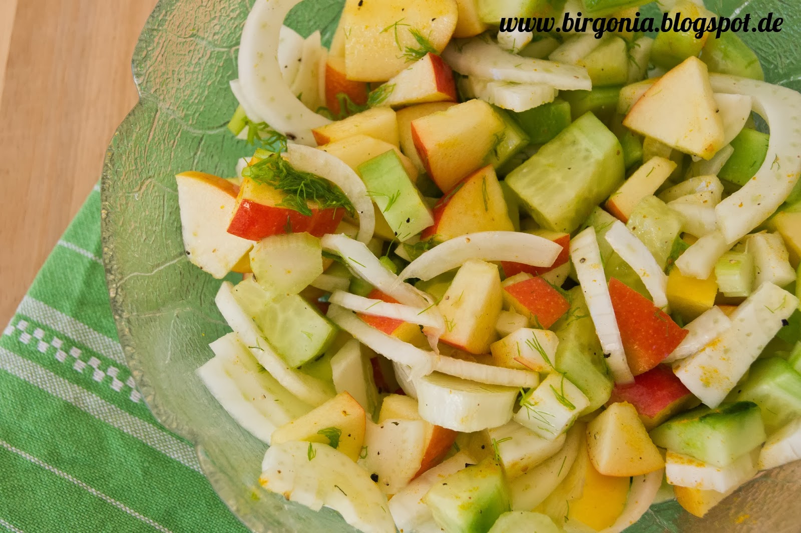 birgonia: Fenchel-Apfel-Gurken-Salat