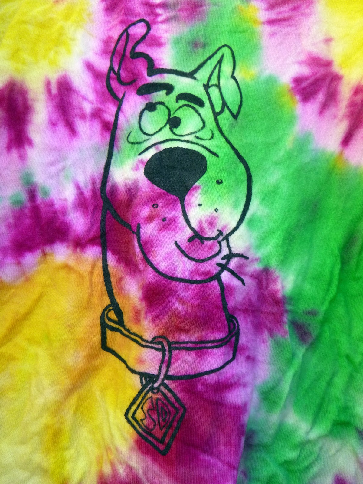 28 Peppermint Grove: Tie Dye Character Shirts