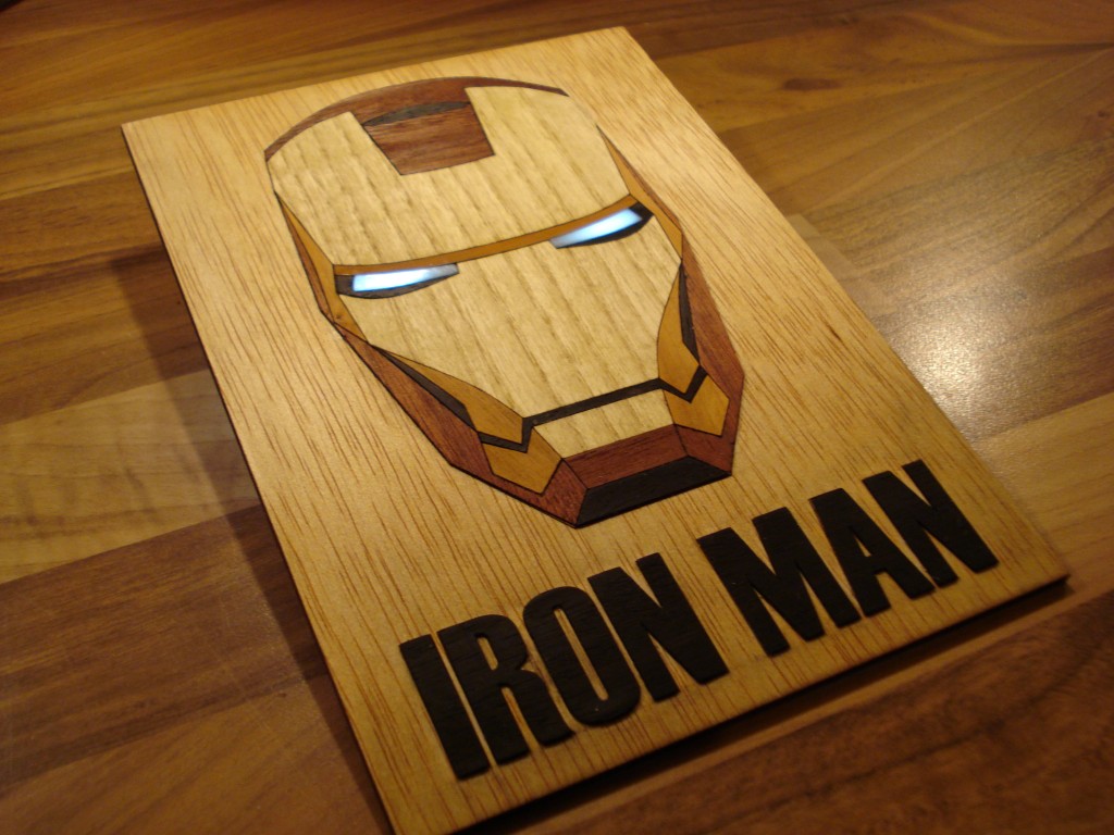 Project #36 Iron Man Wood Veneers