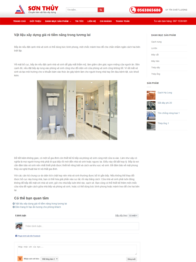 Template blogspot vật liệu xây dựng 2 cột đơn giản - Ảnh 2 Template blogspot vật liệu xây dựng 2 cột đơn giản - Ảnh 2