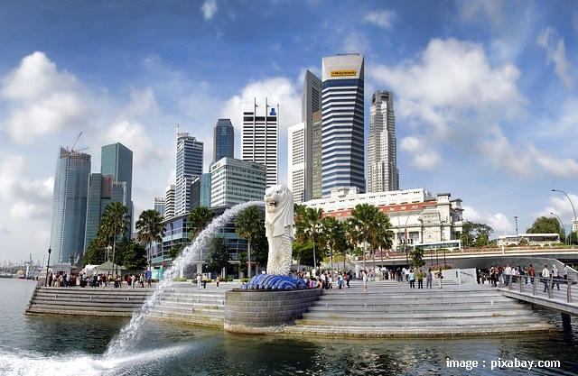 Merlion Park Singapore - Blog Mas Hendra
