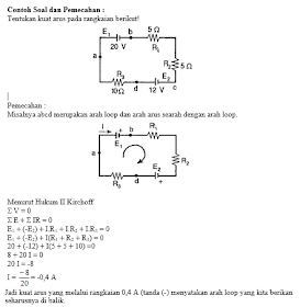 Fisikaonline Rangkaian Listrik Arus Searah Materi Rumus Soal Penyelesaian Soal Serta Aplikasinya Dalam Kehidupan Sehari Hari