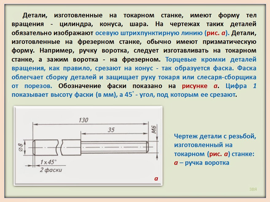 Чертежи деталей изготовляемых на токарном и фрезерном станках фото и видео - avR