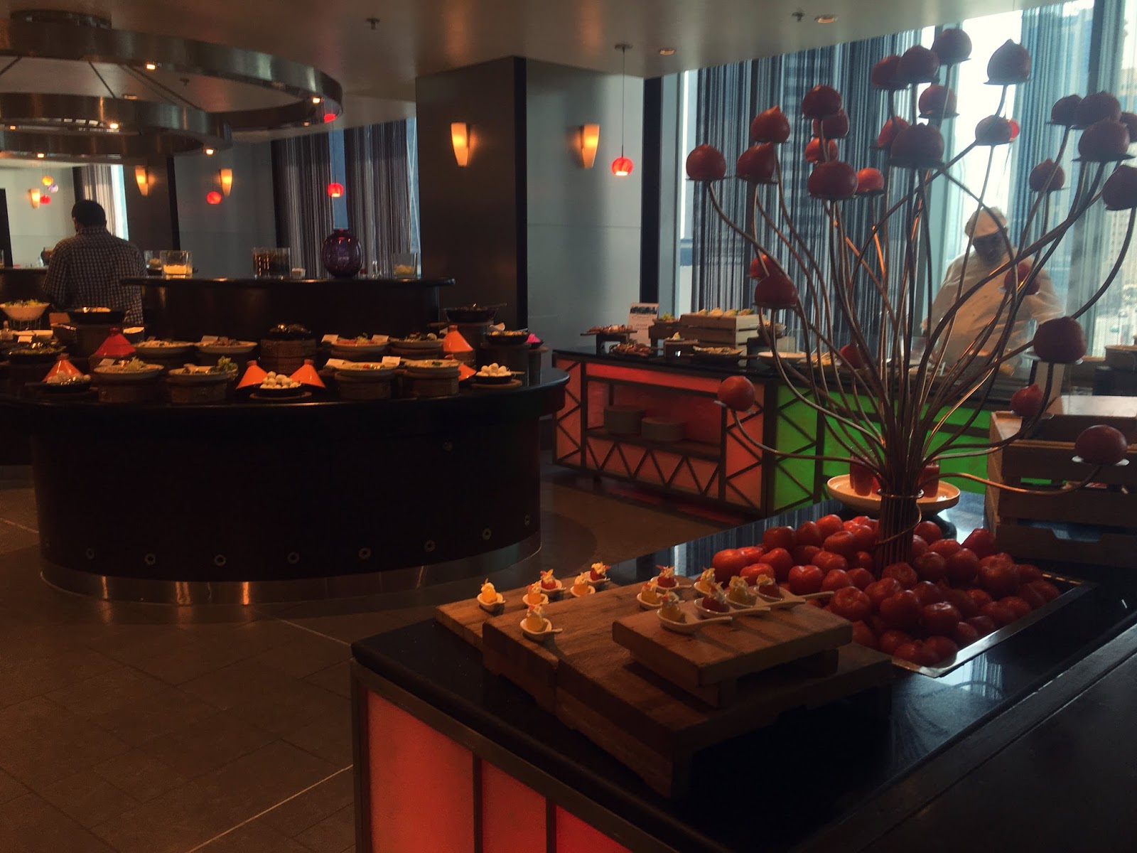 Buffet at Marriott Marquis' Crossroads Kitchen The Promdi Memoirs