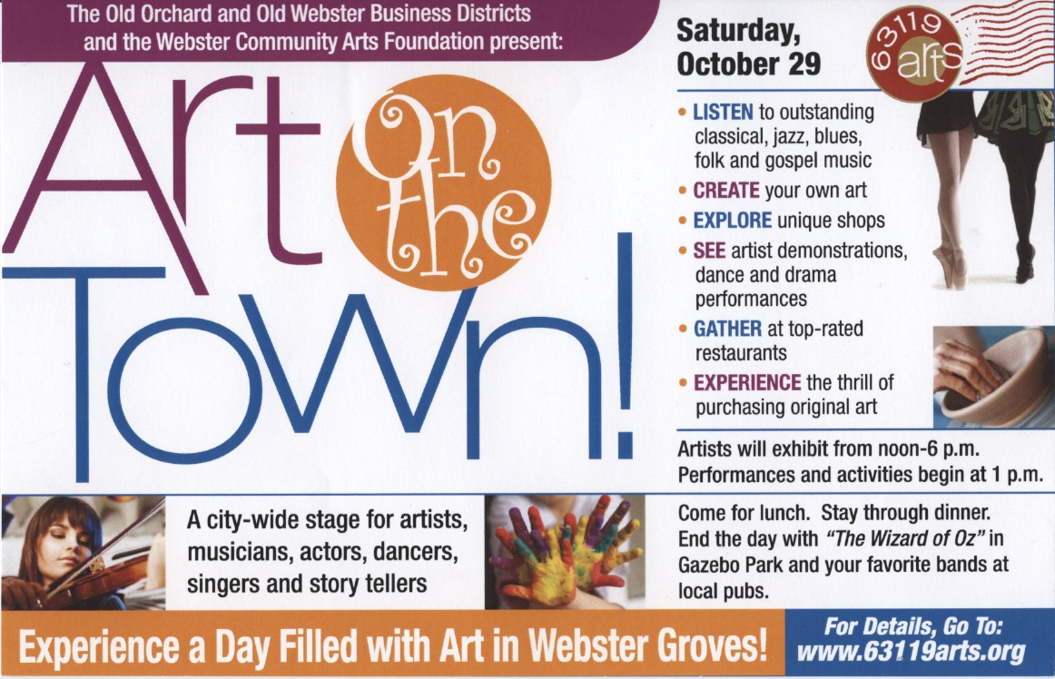 Saint Louis Watercolor Society Art on the Town in ster