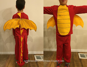 Sunshine and a Summer Breeze: Dragon Costume Tutorial